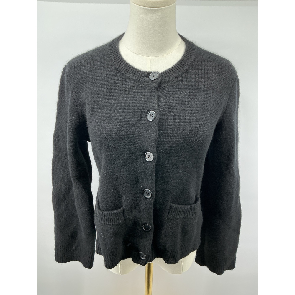 Mongolian Cashmere Structured Cardigan